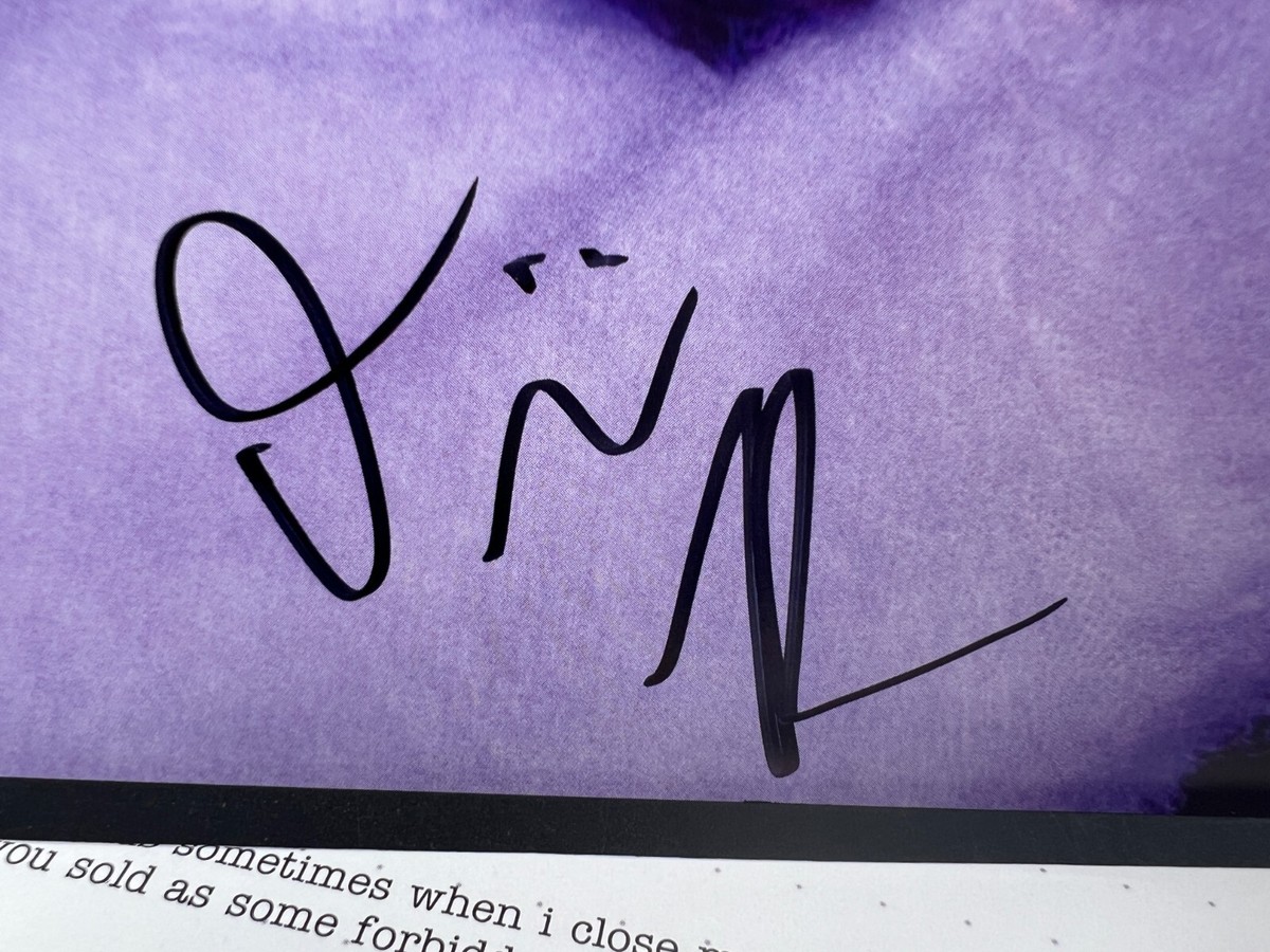 Olivia Rodrigo Signed Autograph GUTS 180g Vinyl Album Record Black