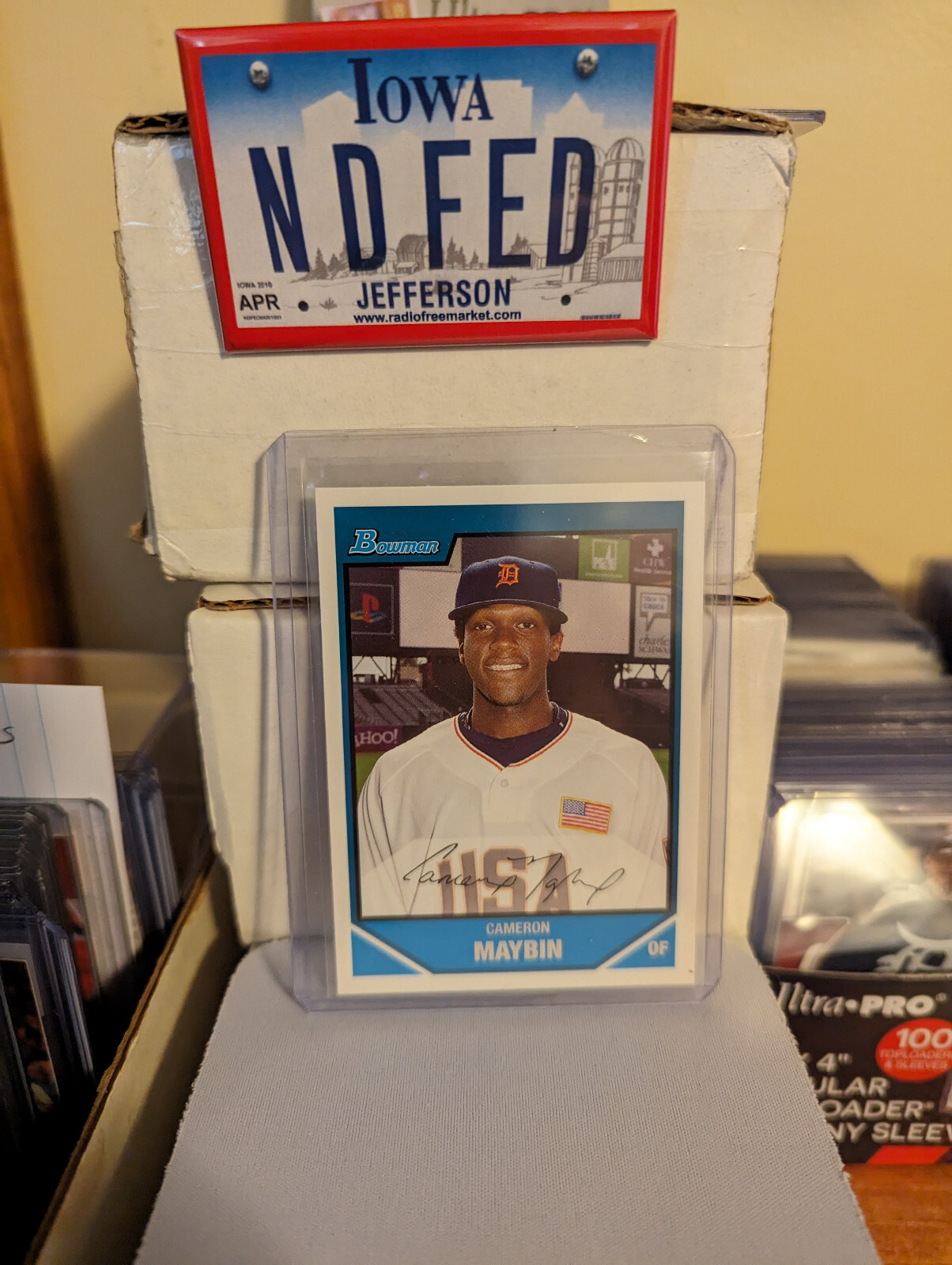 2008 Bowman Cameron Maybin DBPP109