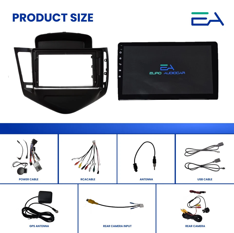 Autoradio Android per Chevrolet Cruze 2011-2013 -Octacore 4GB 64GB -Telecamera - Immagine 4 di 4