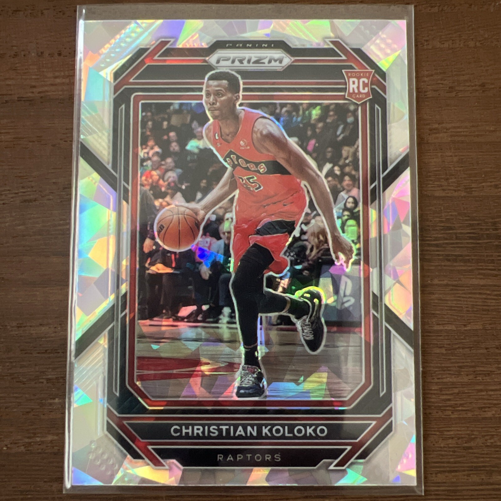 2022-23 Panini Prizm #265 Christian Koloko Prizms Ice