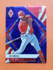 Jo Adell, 2021 Chronicles Phoenix, Blue Velocity #7, Los Angeles Angels