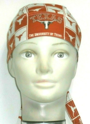 Texas Longhorns on Orange 100% Cotton 