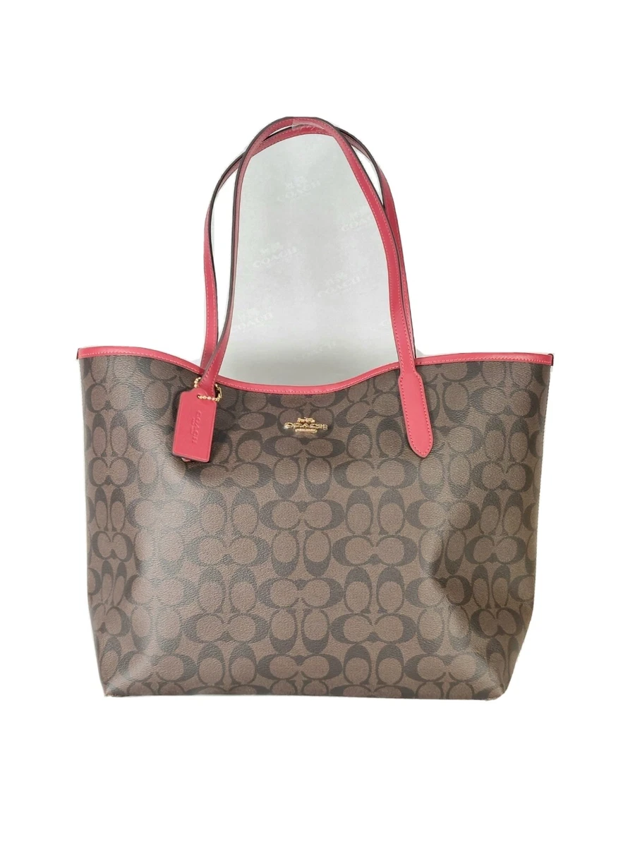 Coach sig rvs pvc clearance city tote