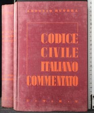 CODICE CIVILE ITALIANO COMMENTATO. ANTONIO BUTERA. UTET.