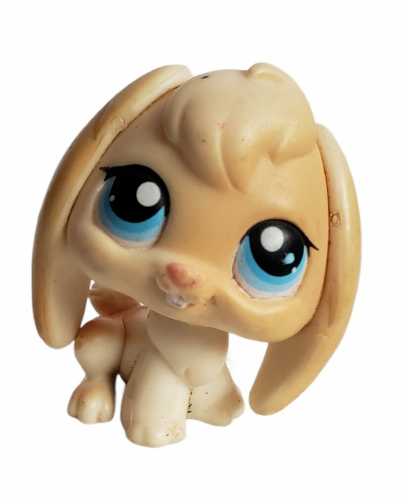 Littlest Pet Shop Bunny Rabbit LPS #95 Blonde Lop Flopped Littlest Pet Shop Bunny Rabbit LPS #95 Blonde Lop Flopped
