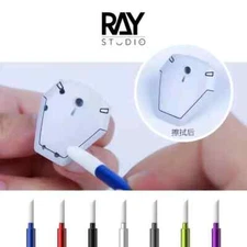 Metal Wiping Stick with Polyester Cotton Tips Model Panel Liner Cleaning Tools