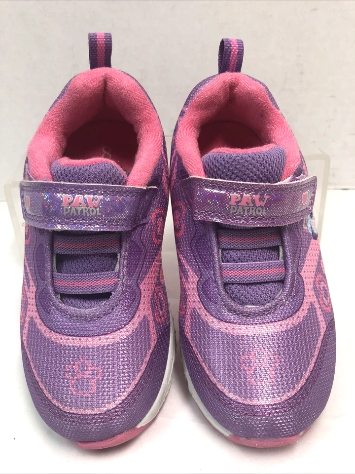 Nickelodeon Paw Patrol, Toddler Girl's Sneakers Size 8 Purple & Pink #H - Image 3 of 4