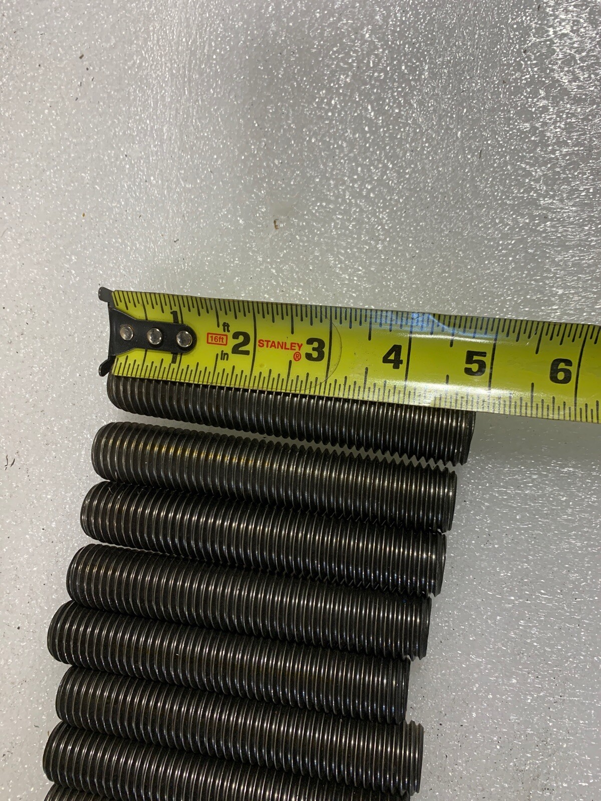 FASTENAL 32922 7/8"9x4.5 (OAL 43/4") A193 B7 Fully Threaded Stud *LOT OF 10* eBay