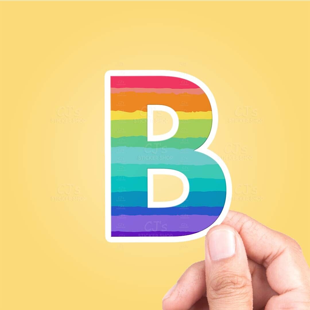 Letter B' Sticker