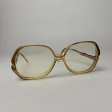 Vintage Maurice St Michel 1970s Acrylic Large Frame Glasses 202 140
