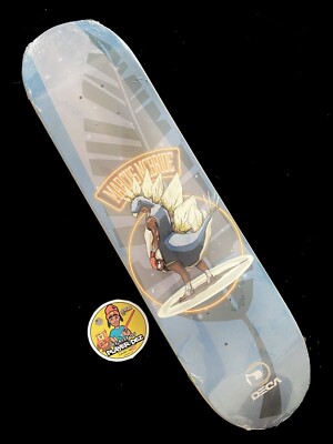 RARE VINTAGE DECA Marcus McBride Pro Model Dinosaur Skateboard