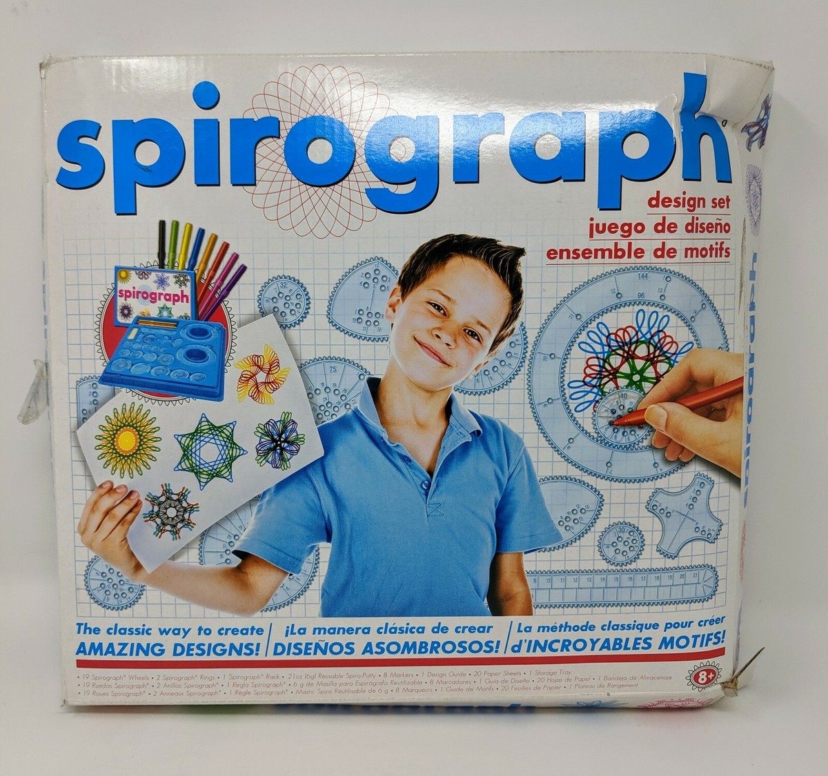 Hasbro Spirograph Design Set Ages and up *DAMAGED BOX*