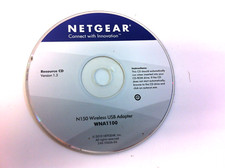 Netgear Resource CD Version 1.3 N 150 Wireless USB Adapter WNA 1100 2010 53