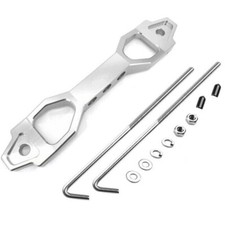 Car Battery Tie Down Bracket With Stainless Steel J Bolts Hold Down Sets Sliver