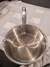 T-fal Cook & Strain Stainless Steel  Saucepan 2.85 Quart With Dual Pour Spout 