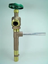 1" #44 QUICK COUPLER VALVE KEY W/GARDEN HOSE VALVE FITS RAIN BIRD HUNTER N MORE