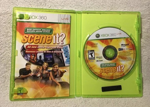 Scene It Box Office Smash (Microsoft Xbox 360, 2008) .. CLEAN TESTED - Picture 2 of 3