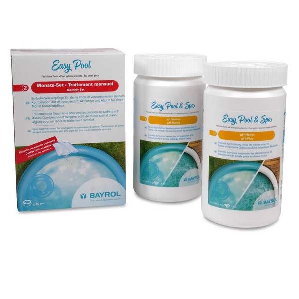 Wasserpflege-Set> Bayrol Easy Pool & Spa Monats-Set + Ph-Wert Regulierung-image
