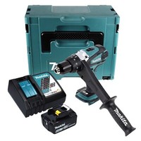 Makita Ddf 458 RG1J Akku Bohrschrauber 18 V 91 Nm + 1X Akku 6,0 Ah + Lader