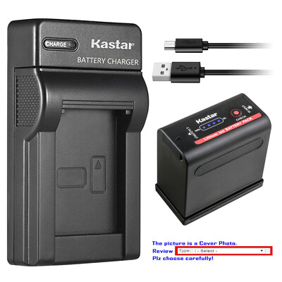 Kastar Battery Slim USB Charger for BP-970G & Canon EOS C300 EOS C100 Mark II