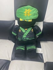 Lego Ninjago Movie Green Ninja 20" Lloyd Plush Pillow Minifigure