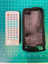 Cyberhome DVD 320 DVD Player Remote Control Silver Remote With Case Pre-Owned