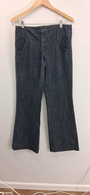 VTG Y2K Boom Boom Jeans Size 11 Wide Flare Leg High Rise 70s Vibes Preppy 33/33