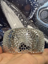 Links of London Timeless Cuff Bangle 925 Sterling Silver Statement Jewellery