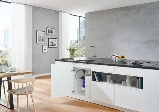 Grohe Red Kochendwasserhahn mit U-Auslauf und Kombikessel Chrom - Bild 3 von 4