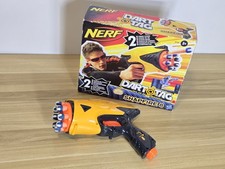 NERF Gun Dart Tag Snapfire 8 Pistol Power Or Speed. Rare. With 8 Darts + Box