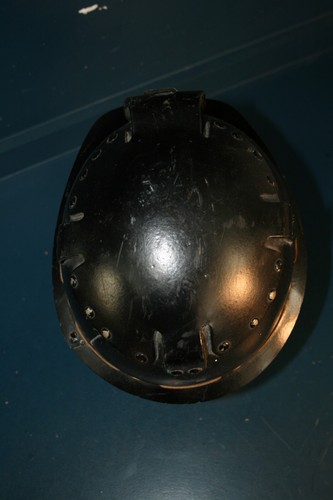 Vtg 1950's coal miners helmet hat BS Thetford England moulded Products revival - Picture 11 of 19