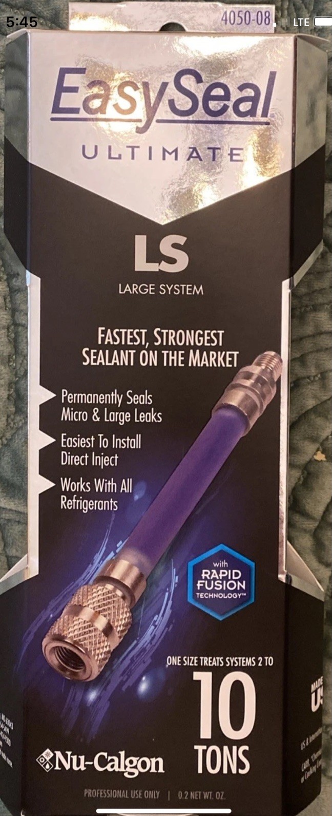 Nu Calgon Easy Seal Ultimate Large System 4050-08 2 to 10 Tons