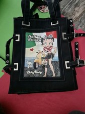 Borsa Betty Boop Cm 36x27 Iraluan Holidays Vespa