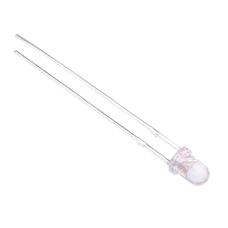 50 x Flashing Red 3mm LED Light Bulb