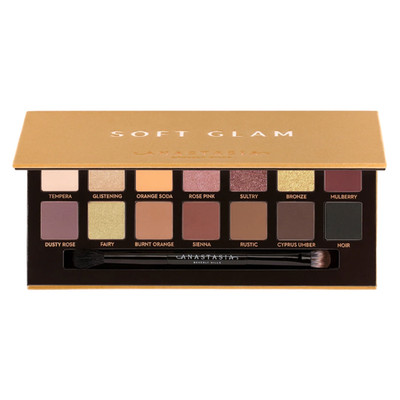 Anastasia Beverly Hills Lidschatten Palette Soft Glam Gold Brown Nude ABH Shadow