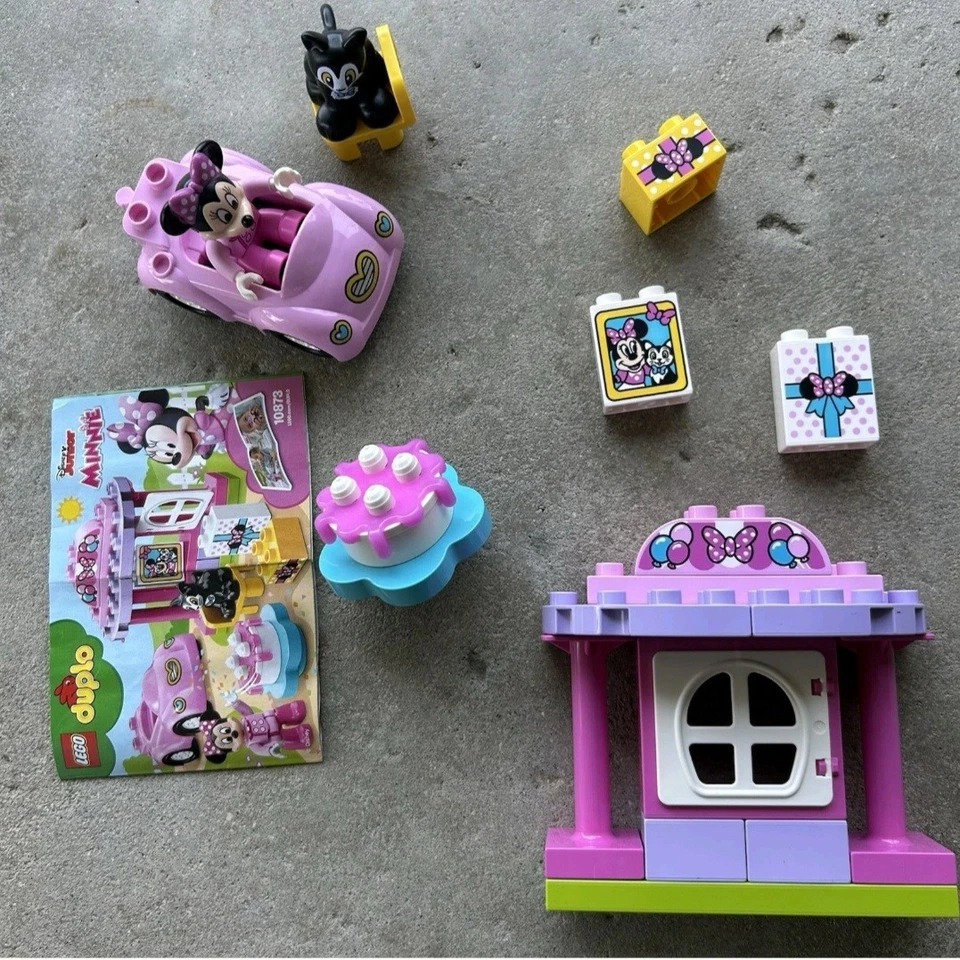 Lego Duplo Disney Junior Minnie Fiesta de Cumpleaños Juego 10873 Niño Edificio Foto 3 de 4