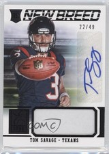 2014 Panini Elite New Breed Materials Prime Signatures 22/49 Tom Savage Auto 0d4