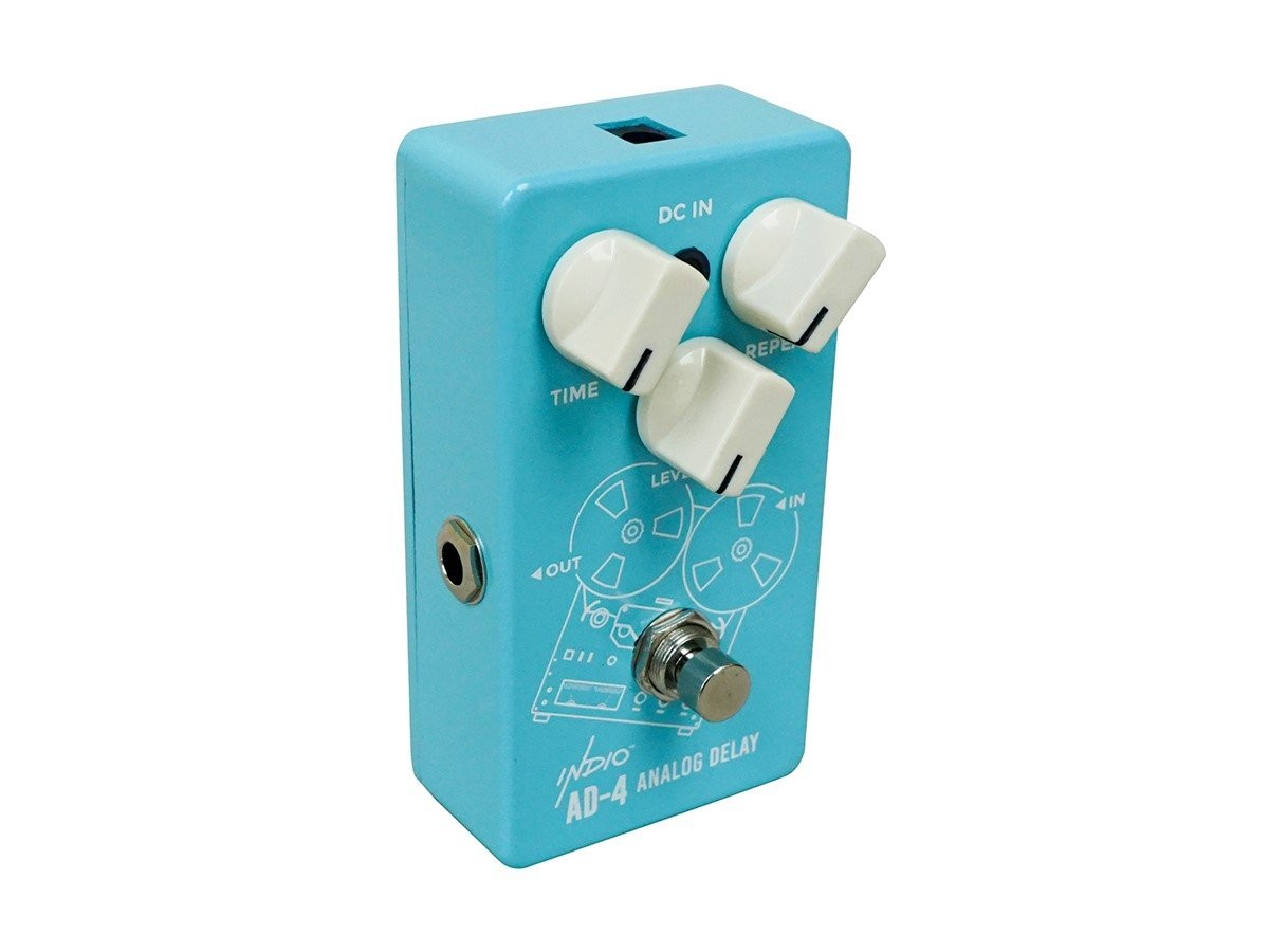 Monoprice AD-4 True Bypass Analog Delay Guitar Effect Pedal - Indio Series