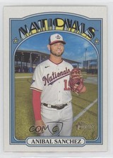 2021 Topps Heritage High Number SP Anibal Sanchez #458 0y2d