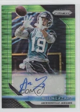 2018 Panini Prizm Rookie Neon Green Pulsar Allen Lazard #RA-AL Auto RC