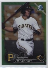 2016 Bowman Draft Chrome Top Prospects Green Refractor 43/99 Austin Meadows y0i