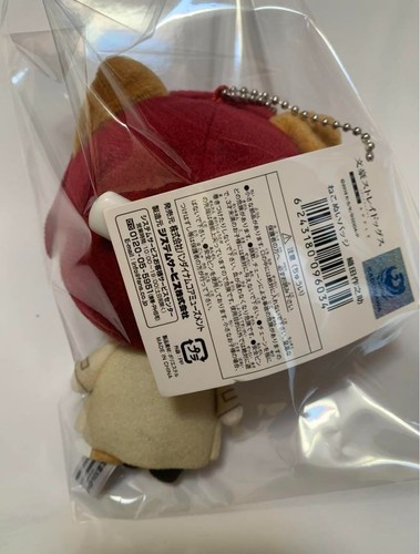 Bungo Stray Dogs Neko Nui Badge Plush Toy Dazai Osamu and Oda Saku Unused New - Picture 4 of 7