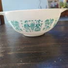 Vintage Pyrex #443 Cinderella Mixing Bowl Amish Butterprint 2.5 Quart