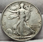 1935 D Walking Liberty Half Dollar - 90% Silver - Great For Albums- WL-3524d