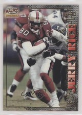 1997 Pacific Invincible Smash-Mouth X-tra Jerry Rice #50 HOF 0l2