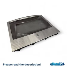 GE Oven Upper Door Outer Glass WB15T10205 WB56X26623 WB57T10375 [with logo]