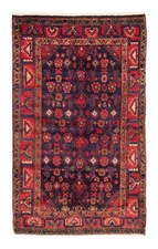 3'7" x 5'11" Vintage Hand Knotted Area Rug Traditional Oriental Wool Carpet