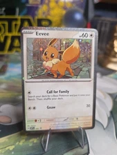 Pokemon TCG Destined Rivals - Eevee SVP 200 Black Star Promo (Cosmo Holo)