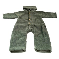 Kindsgard Wollwalk Overall Jungen Baby Jacke Gr. 50/56 olive - Neu