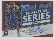 2020 Panini Donruss Optic Signature Series Choice Red Prizm Tyler Bey Auto 0g27